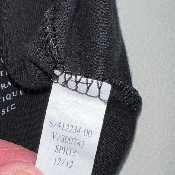 Banana Republic - Long Sleeve boat neck - Black & Beige polka dots - Medium - Picture 5 of 5